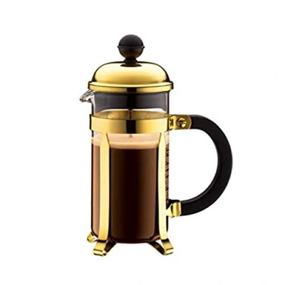 Imagen de Bodum 1923 17 Chambord Cafetera 3 Tazas 0,35 l Color Oro