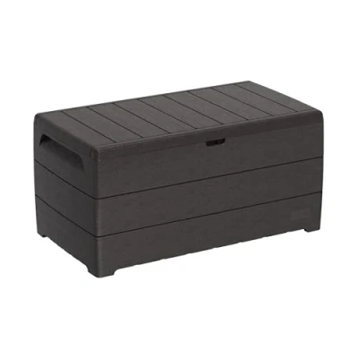 Imagen de Duramax Arcón baúl CedarGrain 416 L PVC color marrón