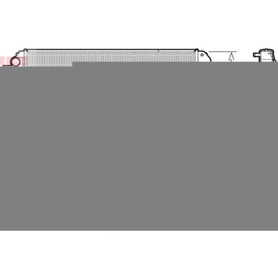 Imagen de Radiador, refrigeración del motor DENSO DRM17117