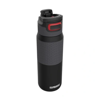 Imagen de Kambukka Botella de agua acero inoxidable, modelo &quot;ELTON INSULATED NIGHTFALL&quot;, 750 ml, termo impermeable: tecnología Snapclean, tapa apta para lavavajillas, mango cómodo, fácil sostener