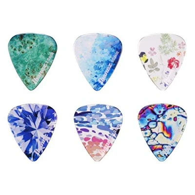 Imagen de IBANEZ KALEIDO Series Picks PCP14H C1 Juego de 6 púas copoliéster