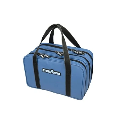 Imagen de DAM Steel Power Blue cebos Disparos en los bolsillos exterior, compartimento Principal Con Funda, material impermeable, inteligente caja