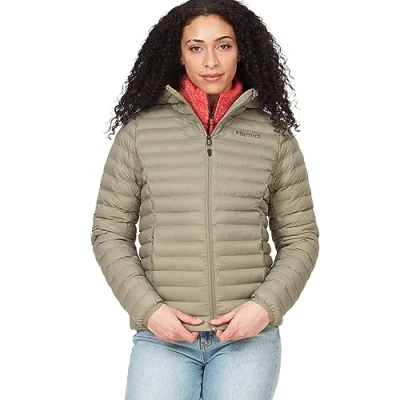 Imagen de Marmot Wm&#039;s Echo Featherless Hoody Warm Puffy Jacket Mujer, Vetiver, S