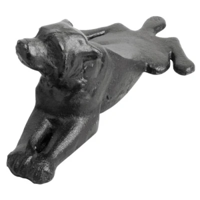 Imagen de Esschert Design Tope para puerta (hierro fundido), Negro