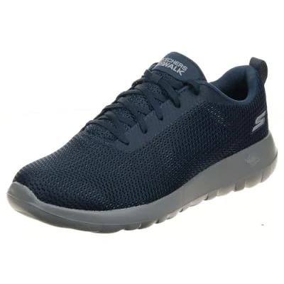 Imagen de Skechers Go Walk MAX Effort, Zapatillas Hombre, Azul Marino Gris, 43 EU X Ancho