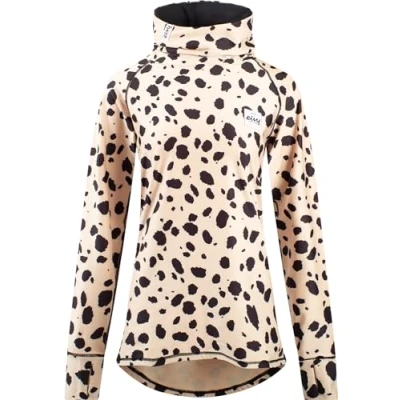 Imagen de Eivy Icecold Gaiter Top Camiseta de Yoga, Cheetah, Extra Large para Mujer