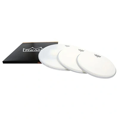 Imagen de Parche Remo Ambassador Blanco rugoso ProPack 10 pulgadas, 12 16 pulgadas PP 1392 BA