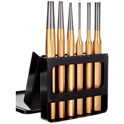 Imagen de Mannesmann M65410 6 Piece Striking Tool Set with Cotter Pin Drive and Taper Punch