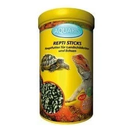Imagen de Aquaris Repti Sticks Alimento para Tortugas 300g / 1 L de Agua Adaptado a Las Necesidades Crecimiento Saludable y pantano