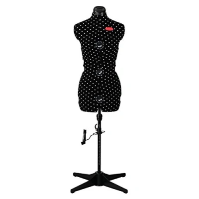 Imagen de Addi Nadeln 611752 Prymadonna Polka Dots Busto de Sastre, Talla S, Negro con Puntos Blancos, Größe S (36 42)