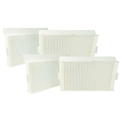 Imagen de vhbw Set de filtros Compatible con Zehnder ComfoAir 180 Unidad ventilación Filtro Aire G4 / F7 (4 uds.), 24 x 12 5 cm, Blanco