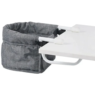 Imagen de Bayer Chic 2000 Bebé Born Asiento de Mesa para muñecas bebé, Color Gris, Vaqueros, Klein (735 76)