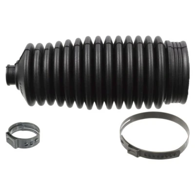 Imagen de FEBI BILSTEIN 102117 Juego de fuelle, dirección Caucho Eje delantero, izquierda, derecha con abrazaderas OPEL: Vectra B CC