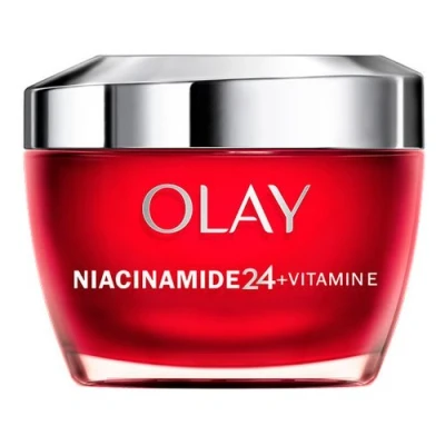 Imagen de Olay Niacinamida 24 + Vitamina E, Crema De Día, Con Pura Al 99% Y Hidratante Revitalizadora, 50 ml