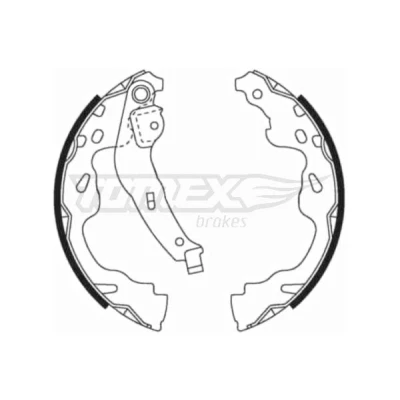 Imagen de TOMEX brakes TX 21 82 Zapatas de Freno Eje trasero 200 32 TOYOTA: Yaris I Hatchback, Corolla Verso, Aygo, SUZUKI: SWIFT 3, Splash, CITROËN: C1