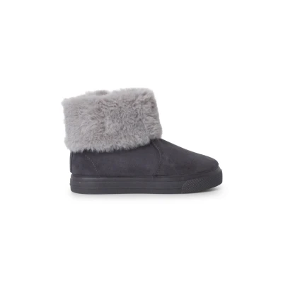 Imagen de Pisamonas Botas Niña Cuello Vuelto Pelo con Cremallera Size 25 Color Gris