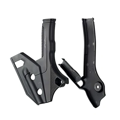 Imagen de POLISPORT 8478300001 Juego de protectores chasis fabricados en plástico duradero y resistente a los impactos compatible con motocicletas Suzuki color negro