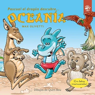 Imagen de Pascual el dragón descubre Oceanía: Cuento infantil para proteger La Tierra: isla de plásticos: 6 (Pascual mundo)