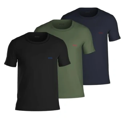 Imagen de BOSS TShirtRN 3P Classic Ropa Interior_T_Shirt, Open Miscellaneous986, XXL para Hombre