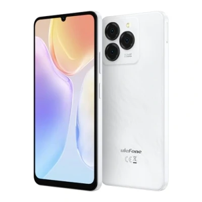 Imagen de Ulefone Teléfono Móvil Android 14 Note 20 Pro, 6,75&#039;&#039; HD+ Pantalla Grande, 8GB RAM+256GB ROM, 50MP+8MP+2MP, Smartphone Libre Dual SIM, Batería 6000mAh, Huella Dactilar+Desbloqueo Facial, Blanco