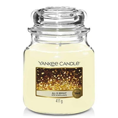 Imagen de Yankee Candle vela en tarro mediano, Brillo absoluto, 411 g