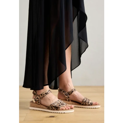 Imagen de Tamaris Sandalias de cuña camel/multicoloured, Mujer, Talla: 41, Camel/multi coloured Zapatos