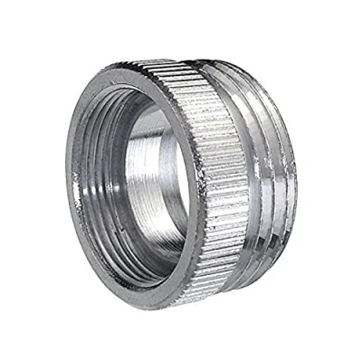 Imagen de Cornat cromado Pieza M22/1IGx3/4 pulgadas AG, TEC386303 M22 x 1 rosca interna 3/4 externa, cromada