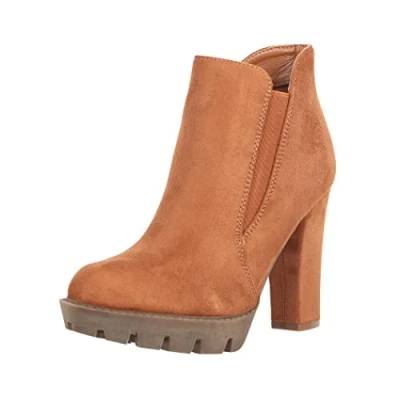 Imagen de Elara Botines Mujer Chunkyrayan EL800 Camel 36
