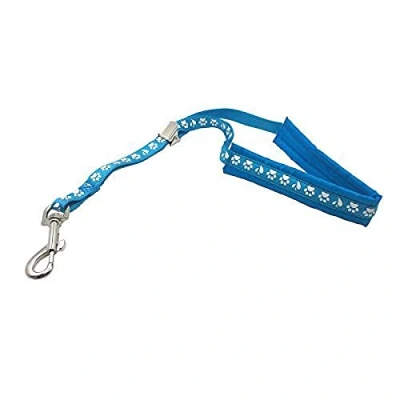 Imagen de GROOM PROFESSIONAL Amzi Pro Noose Deslizador de Bloqueo plástico Acolchado, Color Azul Cian, 40 cm