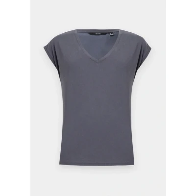 Imagen de Vero Moda Vmfilli V NECK TEE Camiseta básica, Mujer, Talla: XS, Ombre blue