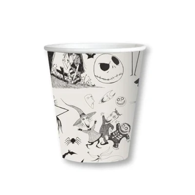 Imagen de amscan 8 Vasos de Pesadilla Antes Navidad 266 ml