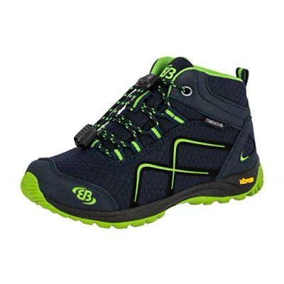 Imagen de Brütting Guide, Zapatos de High Rise Senderismo, Azul (Marine/Lemon Marine/Lemon), 31 EU