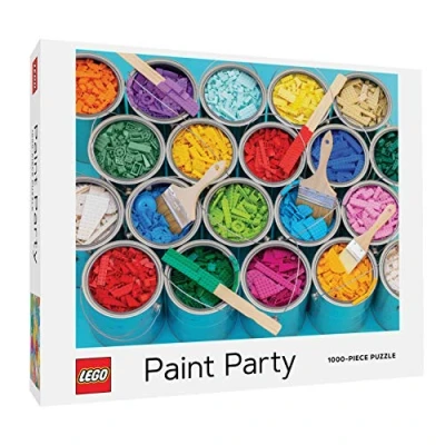Imagen de Chronicle Books 79704 Lego Paint Party Puzzle, One Size