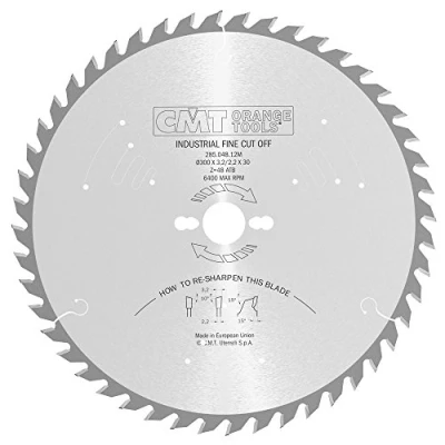 Imagen de CMT Orange Tools 285.048.12M Sierra circular 300x3.2x30 z 48 atb 10 grados silenciosa