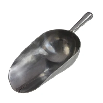 Imagen de Pala de Aluminio gran calidad y acabado, tamaño 30cm capacidad 1Kg. Ideal para coger/manipular todo tipo alimentos a granel o hielos en grandes cantidades. Nuevo Amazon