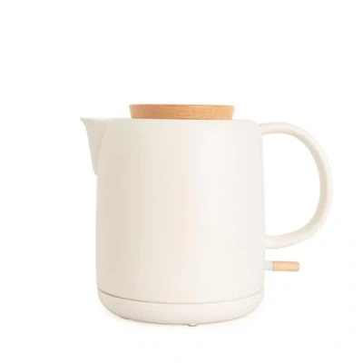 Imagen de CREATE/KETTLE CERAMIC/Hervidor de agua eléctrico cerámica Blanco Roto/Cuerpo cerámica, calienta en 5 minutos, capacidad 1L, sistema autoapagado, 1200W