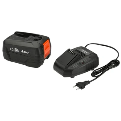 Imagen de Gardena Kit de inicio P4A PBA 18V/72 + AL 1830 CV: para todos los aparatos Power For All habituales, tiempo carga 95 minutos, función Ready to Go, 4,0 Ah (14907 20)