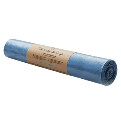 Imagen de The Sustainable People Bolsas de basura recicladas, resistentes TSP, 60 L, 25 µm (20 bolsas)
