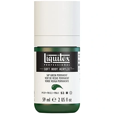 Imagen de Liquitex 1959315 Soft Body Pintura acrílica (59 ml), color verde