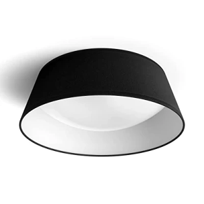 Imagen de Philips Plafón DAWN, lámpara LED de techo funcional, color negro, luz blanca, 30K 14W
