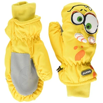 Imagen de BARTS Nylon Mitts 3d, Manoplas Unisex Niños, AMARILLO FLUO, 4