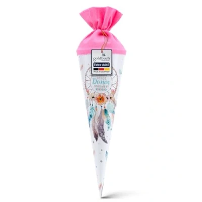 Imagen de goldbuch Hermanos de 35 cm, para niñas, Caramelos con diseño atrapasueños, Bolsa Regalo cartón Lacado Cierre Fieltro, Comienzo del Colegio, Color (93 205)