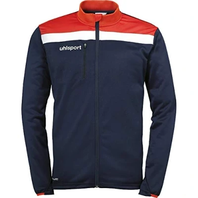 Imagen de Uhlsport Offense 23 Poly Jacket Chaqueta De Poliéster Para Hombre, azul marino/rojo/blanco, 152