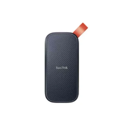 Imagen de Disco duro SSD externo 2TB SanDisk Portable SSD, Portátil, USB 3.2 Gen 2, Lectura de hasta 800 MB/s, Gancho goma, Gris