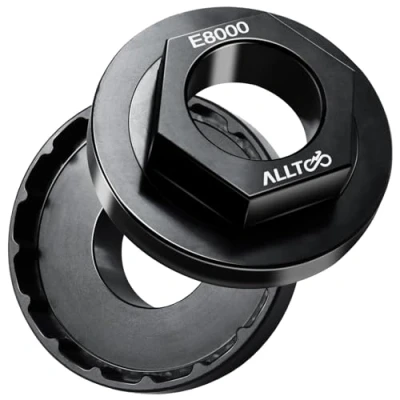 Imagen de ALLTOO Herramienta de instalación y extracción anillos bloqueo Shimano Steps E6100, E7000, E8000 TL FC39 para sistemas motor transmisión media bicicleta eléctrica