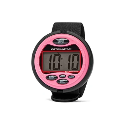 Imagen de Optimum Time Reloj de Vela y Ligera Series 3 Caja Grande ABS 65 mm en General plástico Jumbo Pantalla 1 Fila
