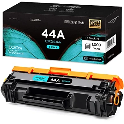 Imagen de iNKPAD CF244A Cartuchos de tóner Compatibles para HP 44A Laserjet Pro M15a, M15w, MFP M28a, M28w (1 Negro)