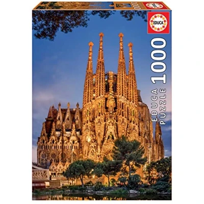 Imagen de Educa Puzzle de 1000 Piezas para Adultos Sagrada Familia. Incluye Pegamento Fix Puzzle. A Partir 14 años (17097)