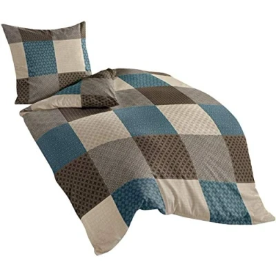 Imagen de Bierbaum Ropa de Cama 6277, Multicolor, 155x220 + 80x80 cm