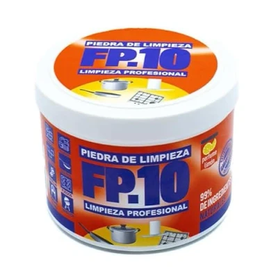 Imagen de FP10 Piedra De Limpieza Blanca 400gr Limpia y Abrillanta Cocinas, Baños, Platos, Azulejos...